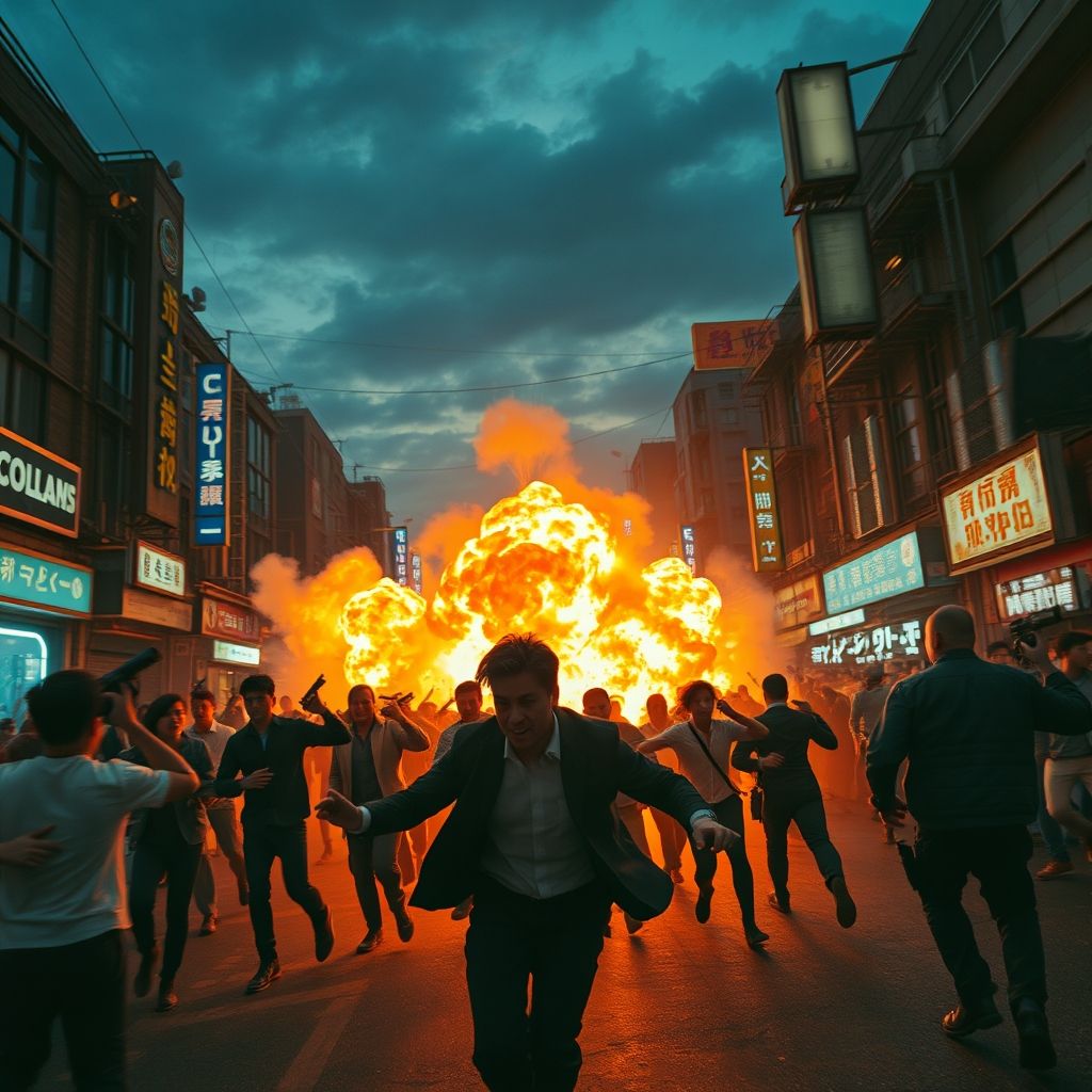 ฉากแอคชั่นที่น่าตื่นเต้นในตอน 28